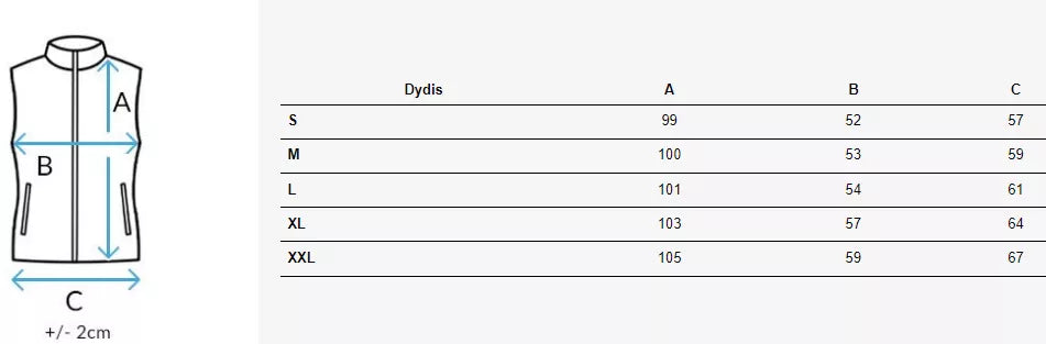 Garā, melnā veste Neki