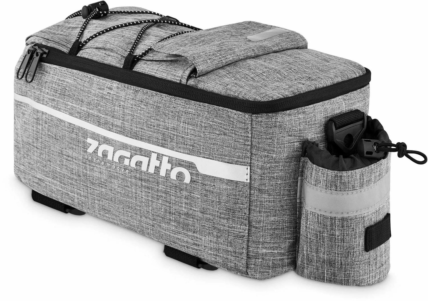 Pelēka velosipēda soma Rivon