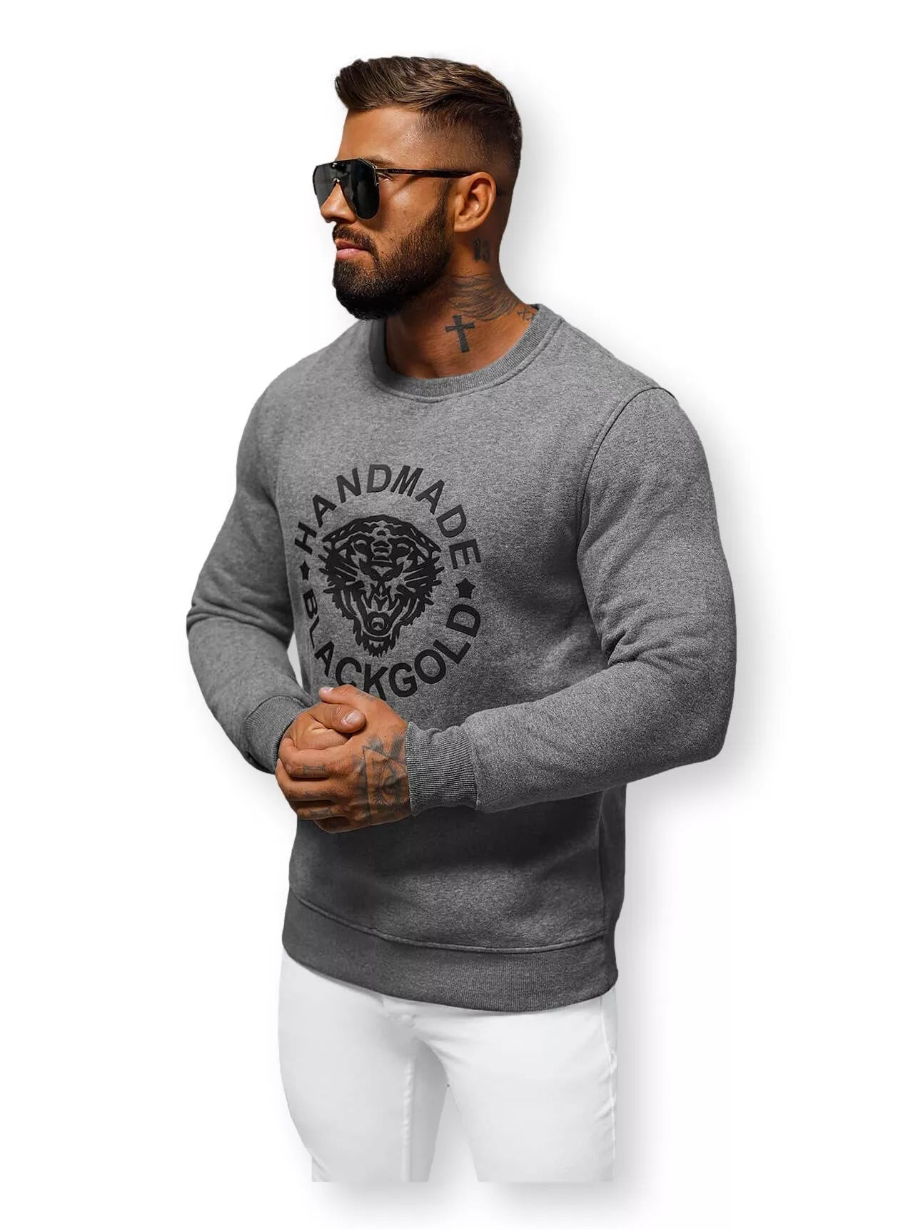 Pelēks džemperis Adma