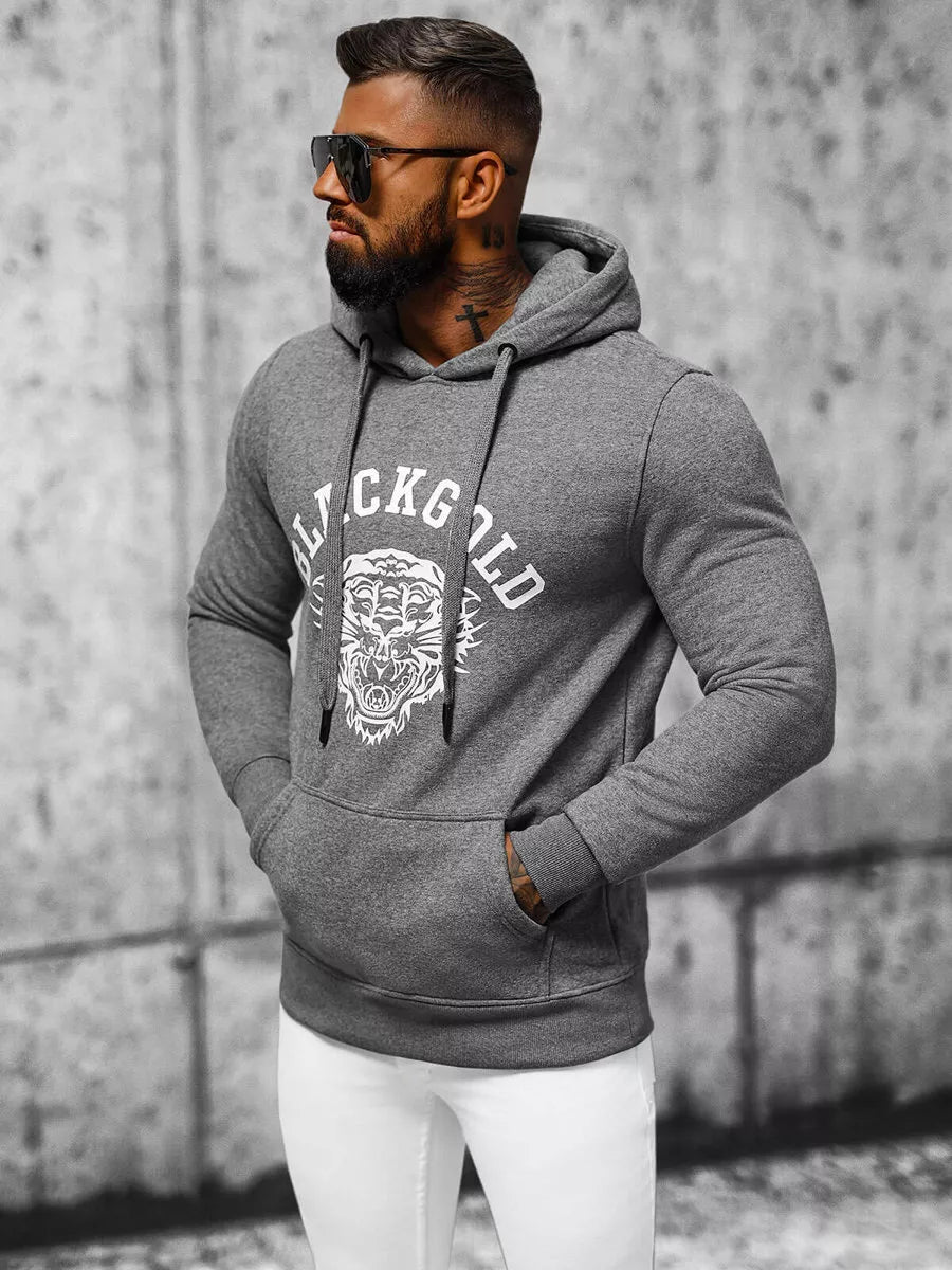 Pelēks džemperis Zelta