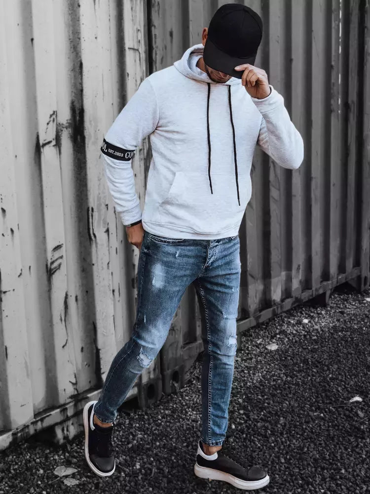 Vīriešu pelēks džemperis Tutol