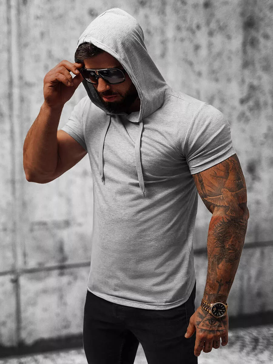 Vīriešu pelēks T-krekls Remer