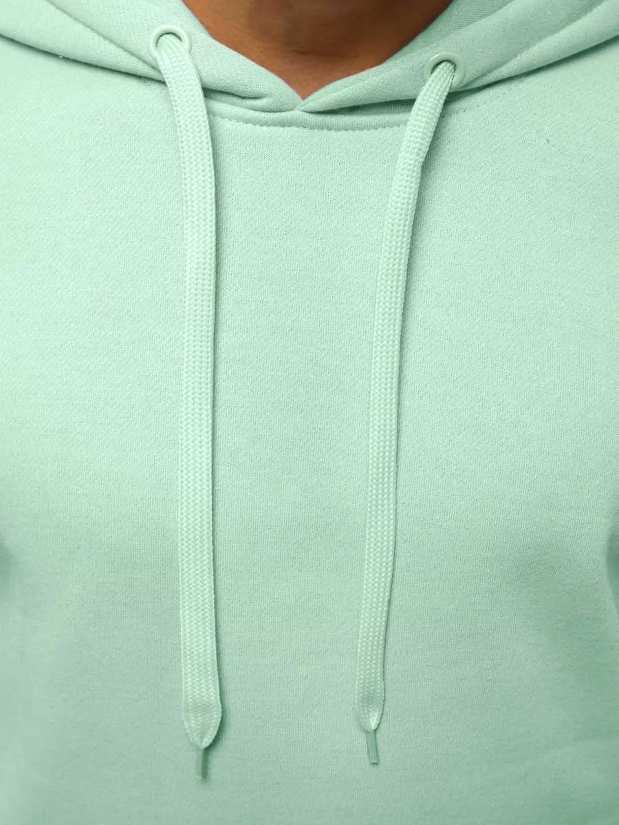 Vīriešu piparmētru krāsas kapučjakas Buvoli