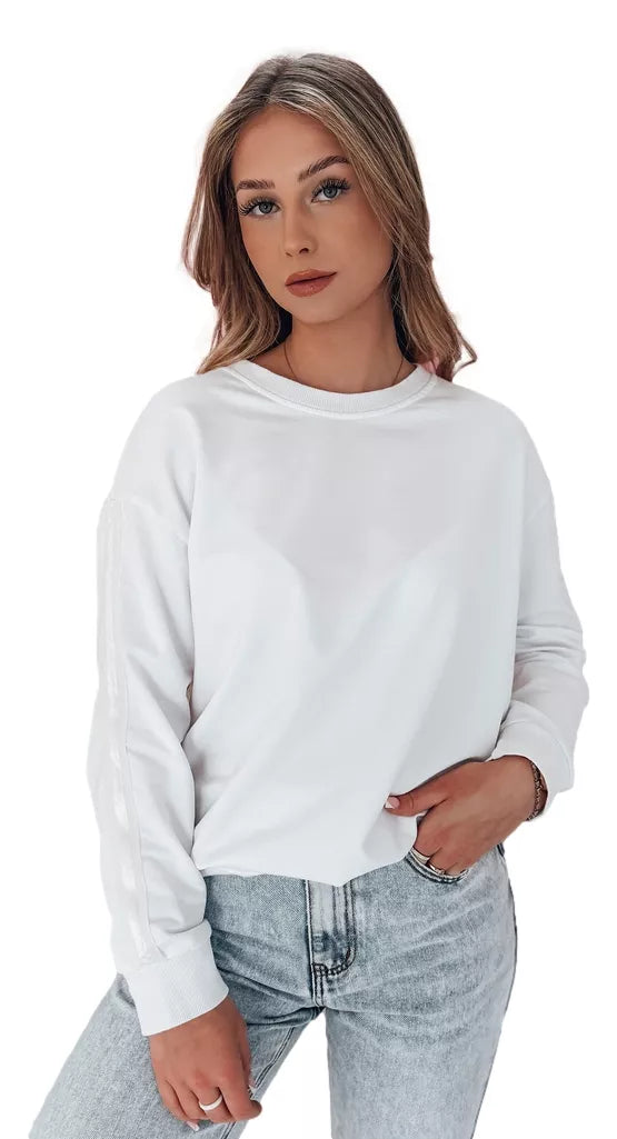 Sieviešu balts džemperis Mia