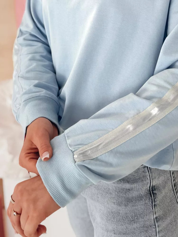 Sieviešu gaiši zils džemperis Mia