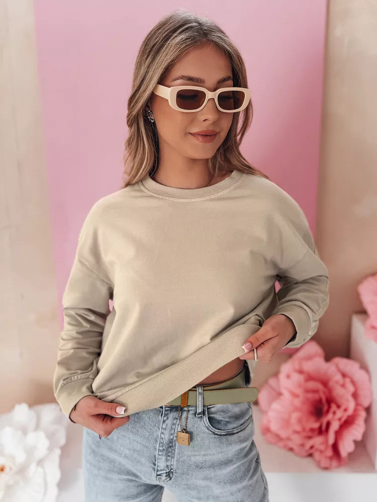 Sieviešu brūns džemperis Mia