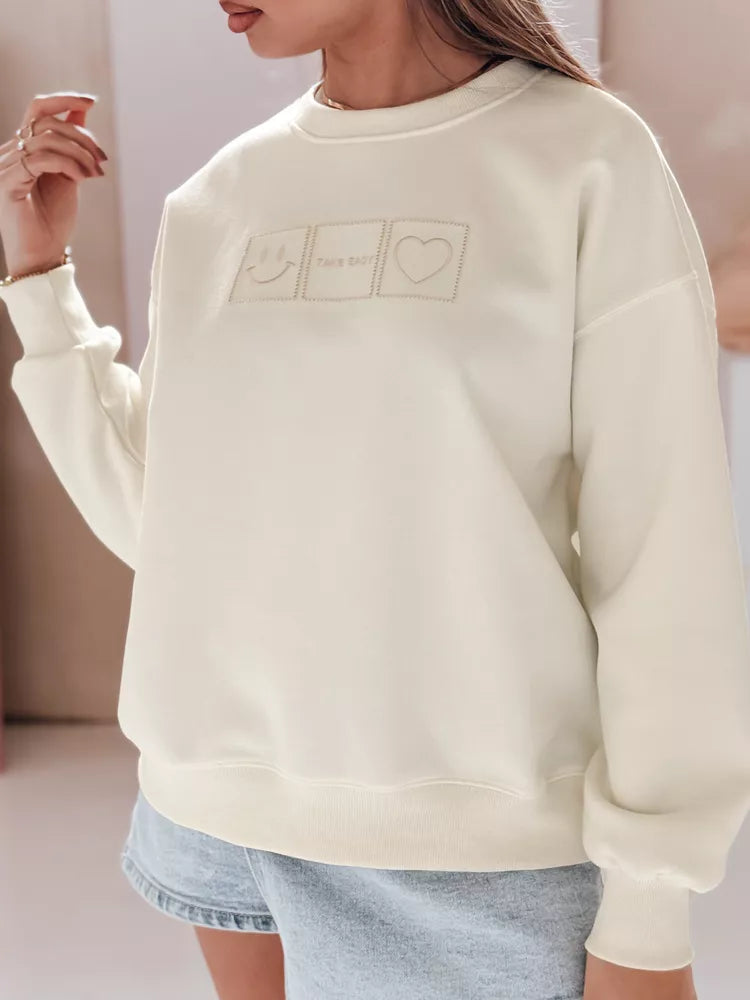 Sieviešu dzeltens džemperis Easy