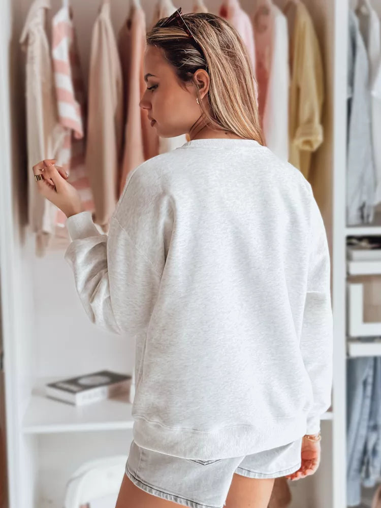 Sieviešu pelēks džemperis Easy