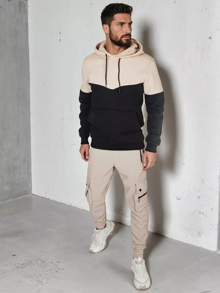 Vīriešu bēšs džemperis Race