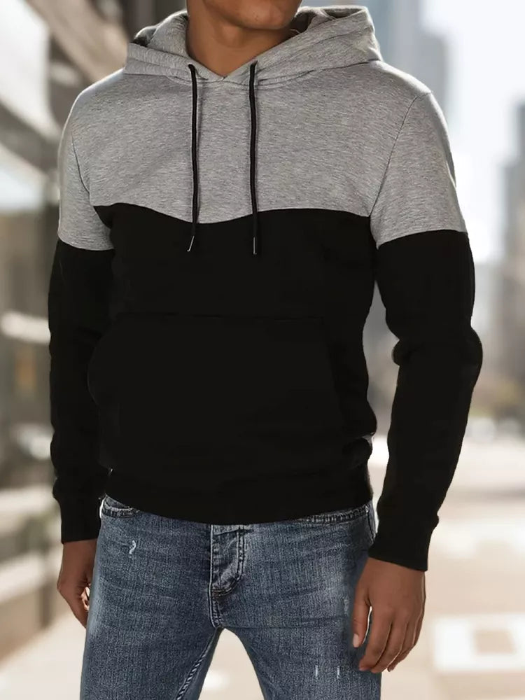 Vīriešu gaiši pelēks džemperis Race