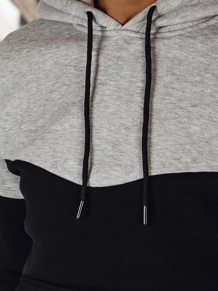 Vīriešu gaiši pelēks džemperis Race