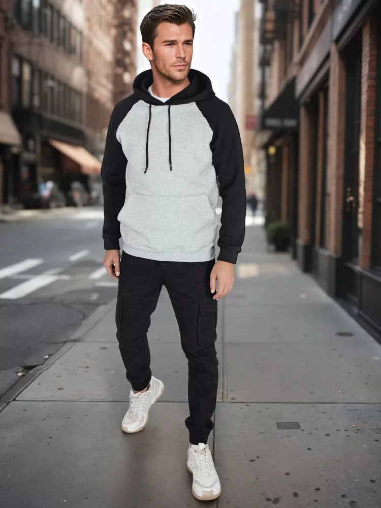 Vīriešu pelēks džemperis Winer