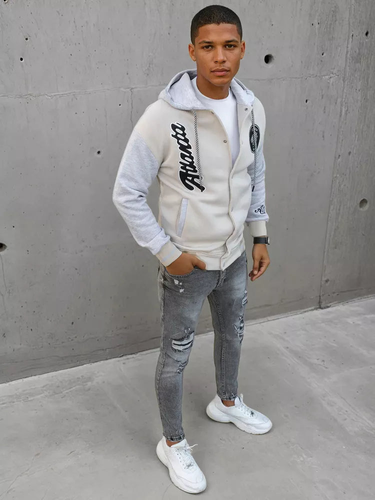 Vīriešu brūns džemperis Arni