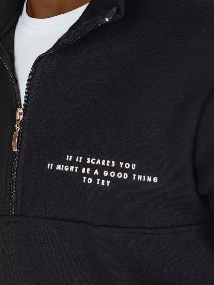 Calvin melns vīriešu džemperis