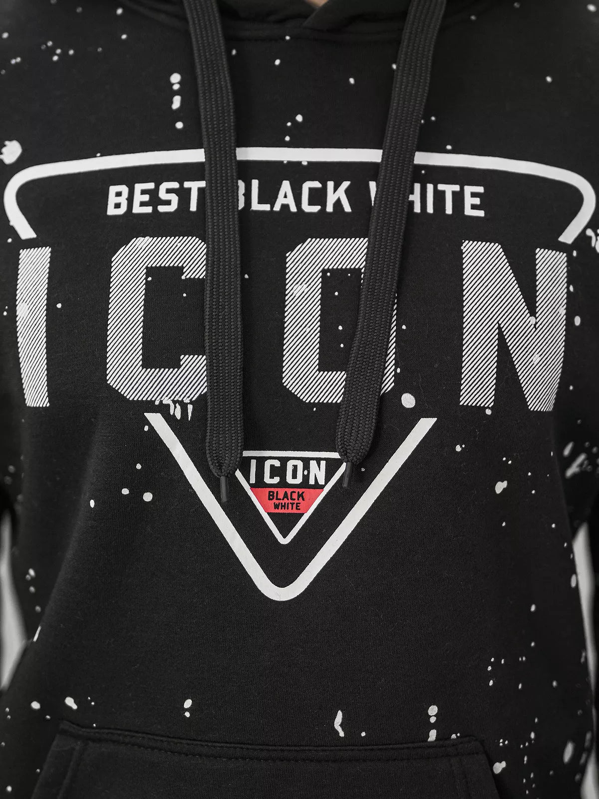 Vīriešu melns džemperis Best