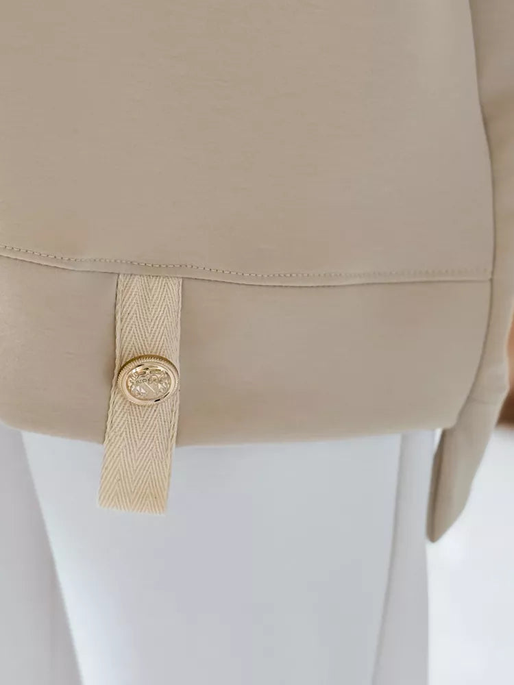 Sieviešu oversize brūns T-krekls Shine