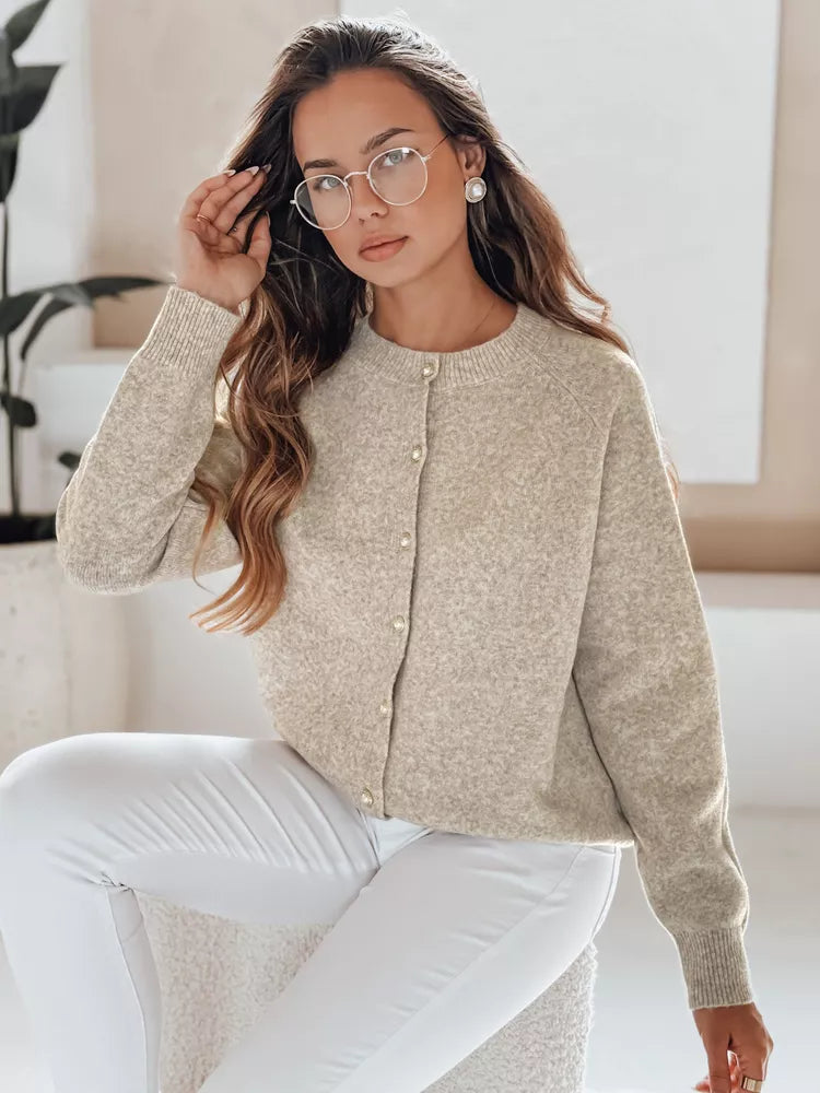 Sieviešu tumši brūns džemperis Selin