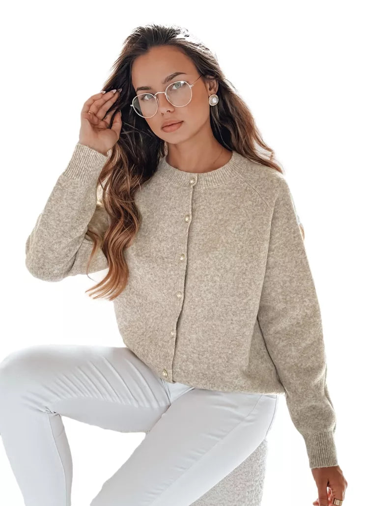 Sieviešu tumši brūns džemperis Selin