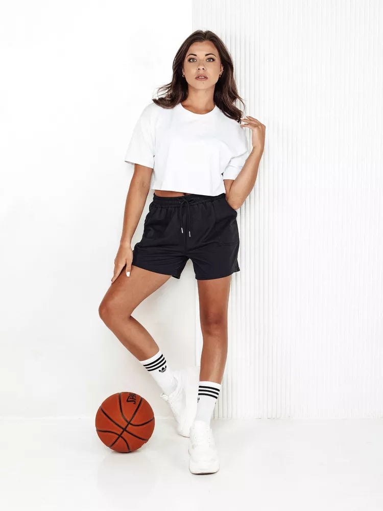 Sieviešu melnas šorti Pella