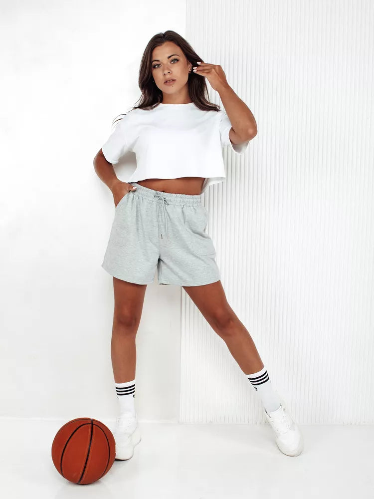 Sieviešu pelēki šorti Pella