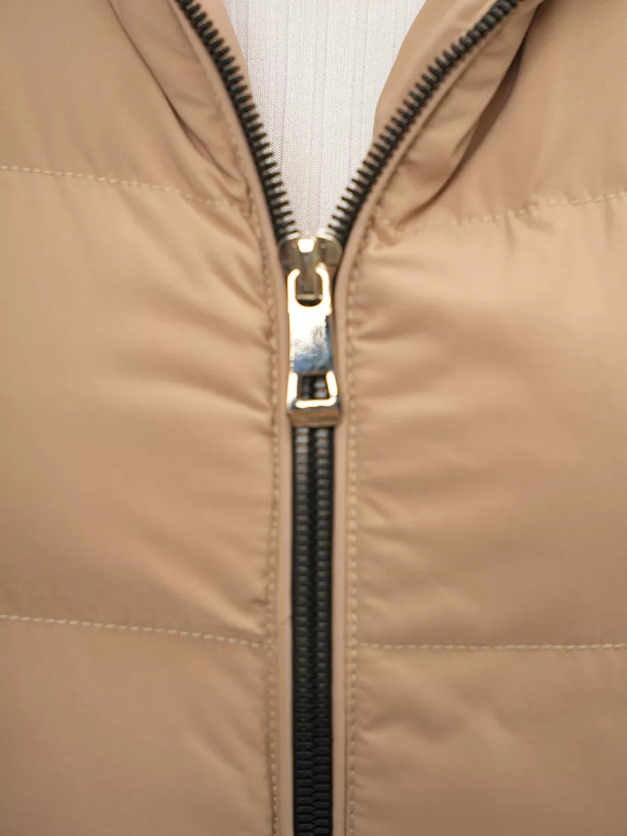 Sieviešu brūna garā veste Peret