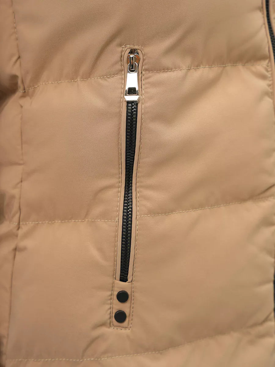 Sieviešu brūna garā veste Peret