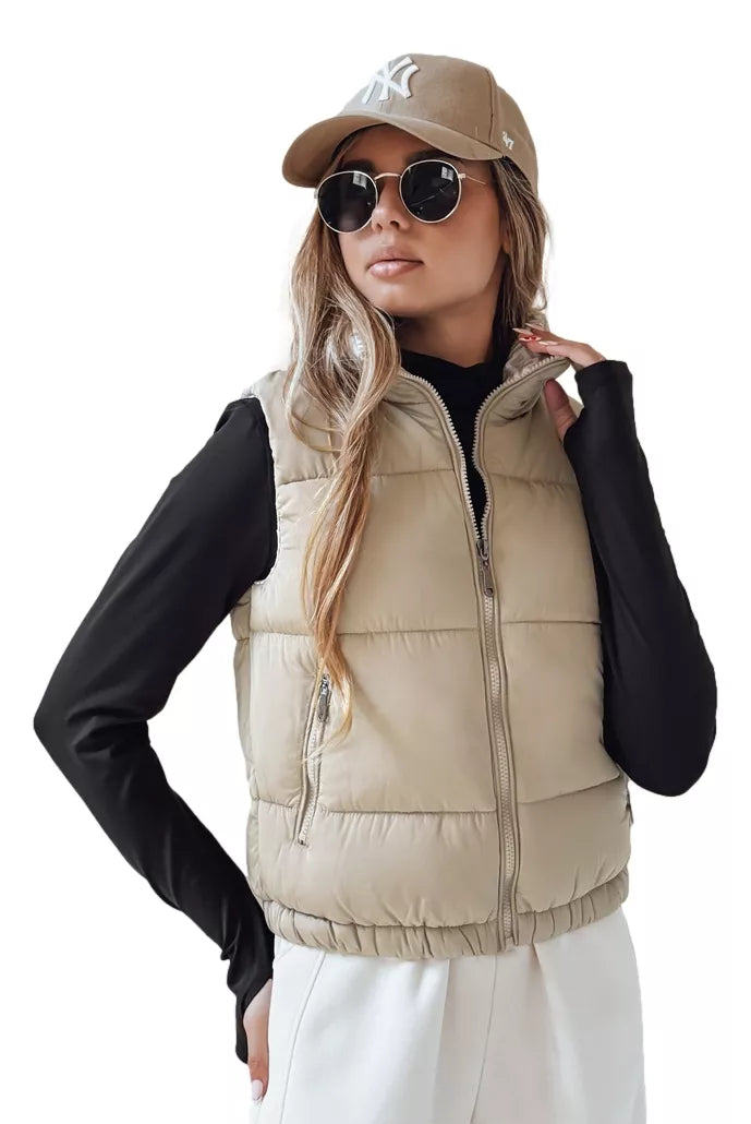 Veste brūnā krāsā Debor