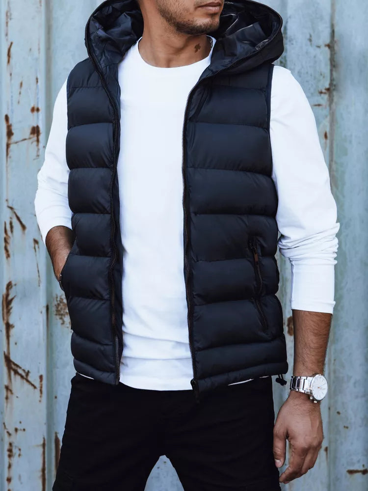 Vīriešu tumši zila veste Dobor