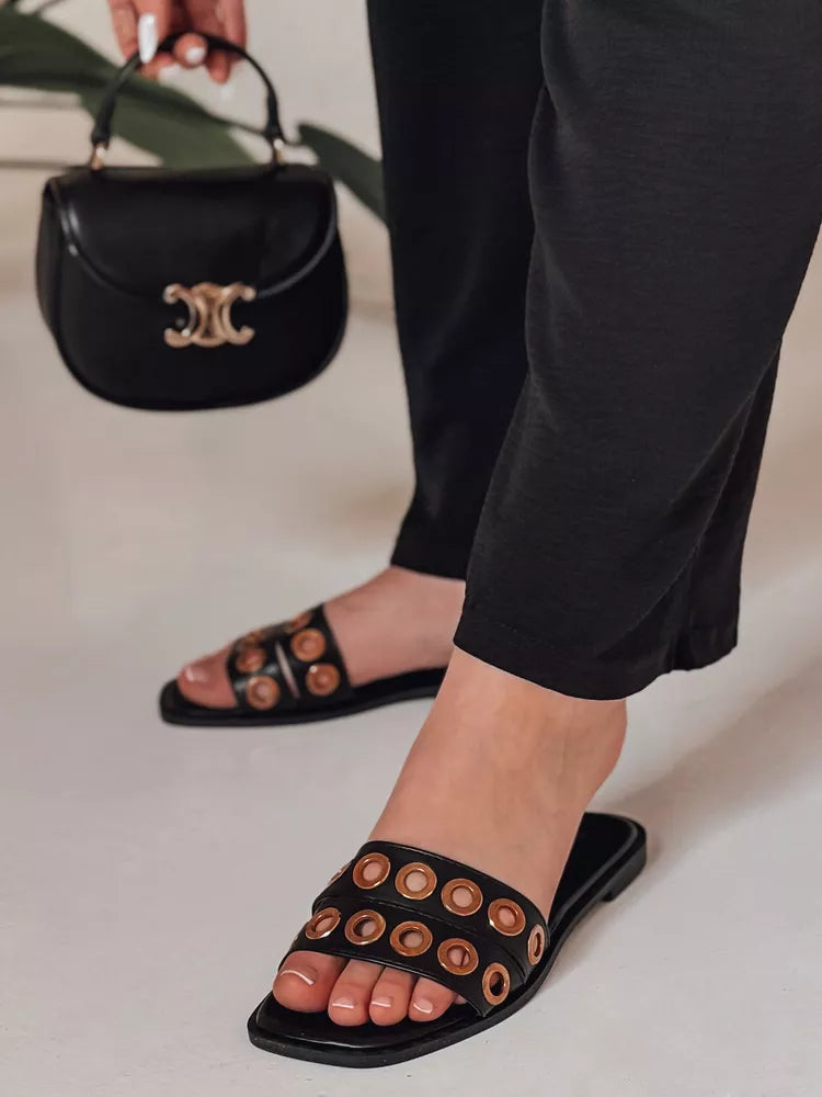 Sieviešu melnas čības Stelsan