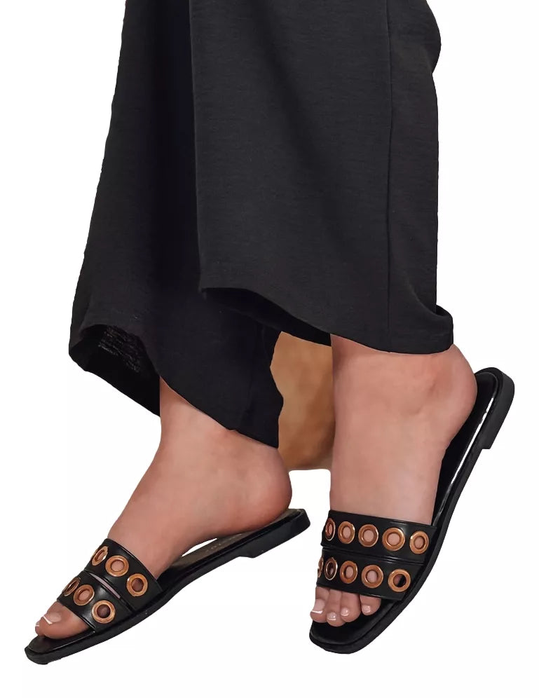 Sieviešu melnas čības Stelsan