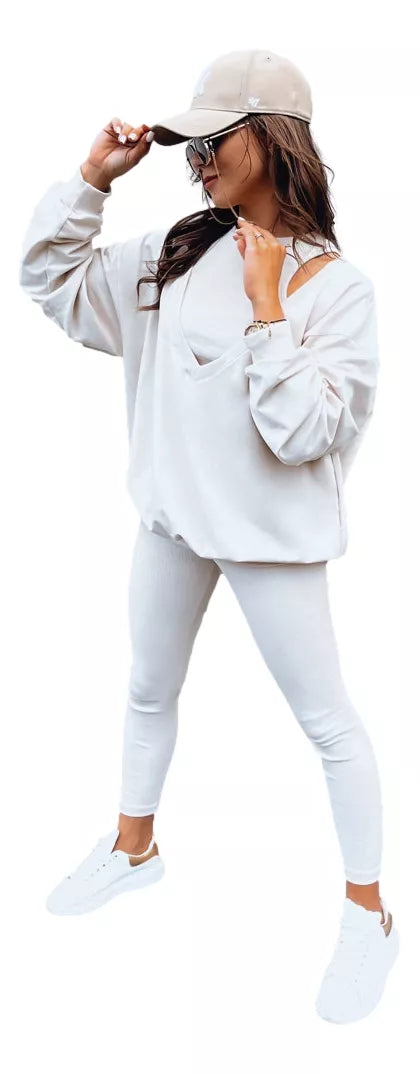 Trīsdaļīgs sieviešu brūns komplekts Astral.