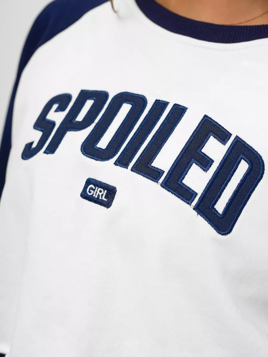 Sieviešu balts komplekts Spoiled