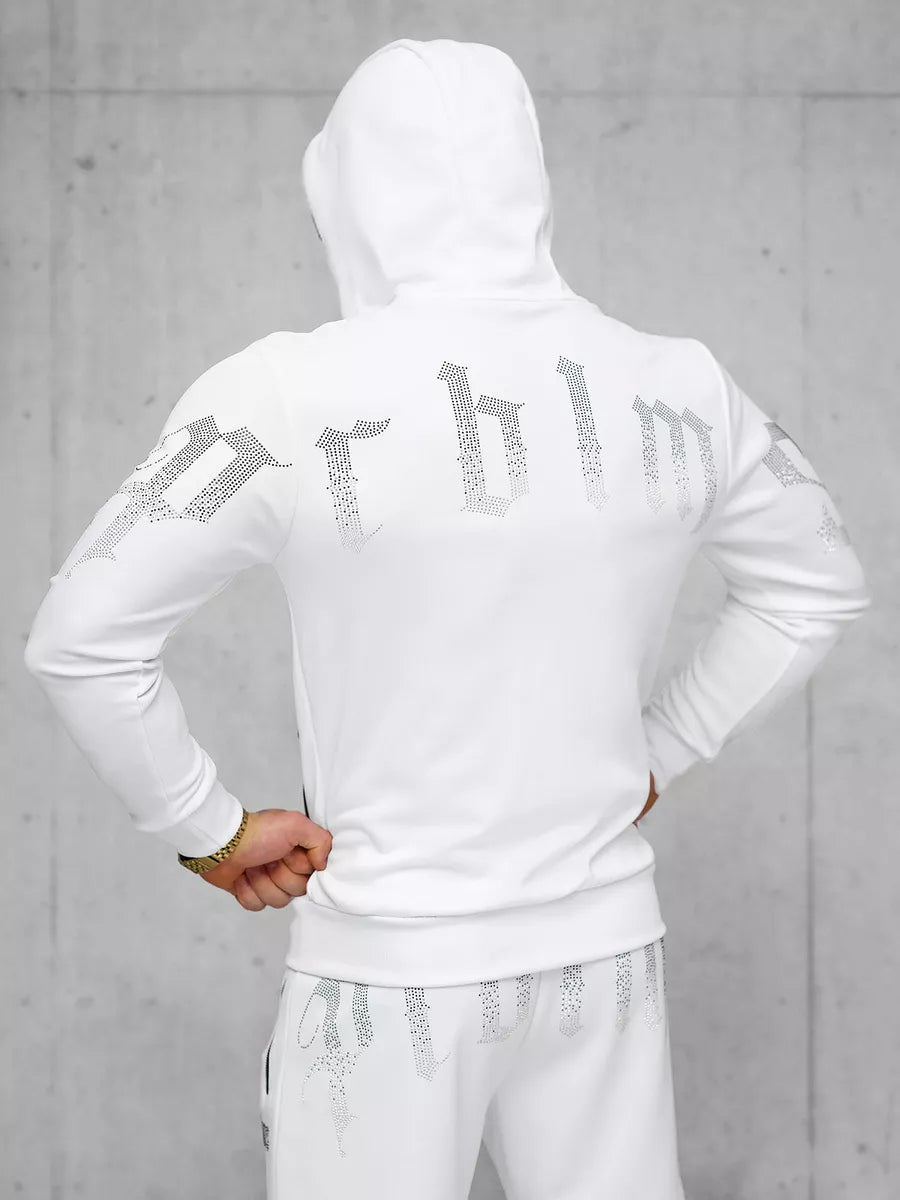 Vīriešu balts brīvā laika kostīms Matin.