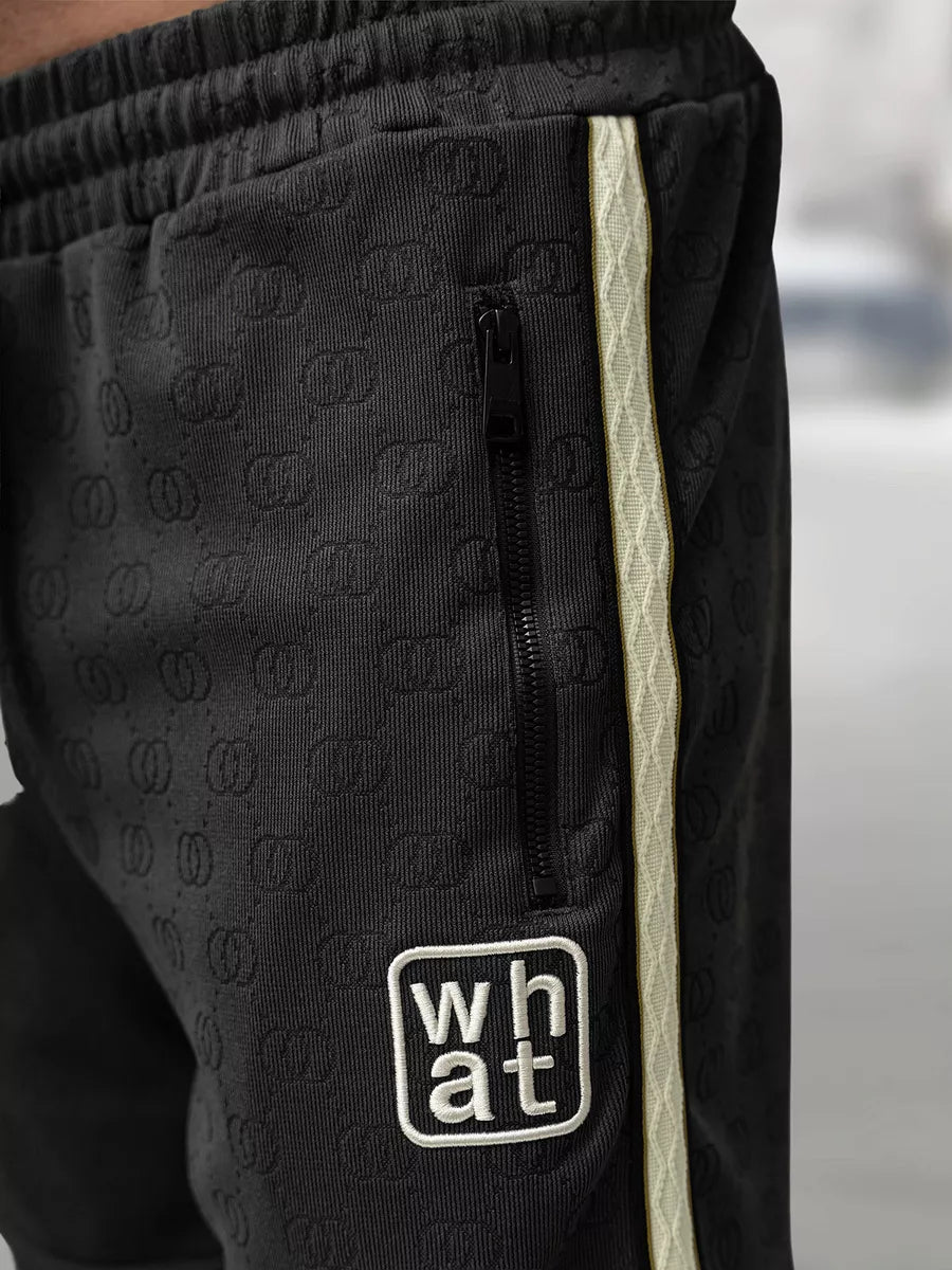 Vīriešu tumši pelēks komplekts What