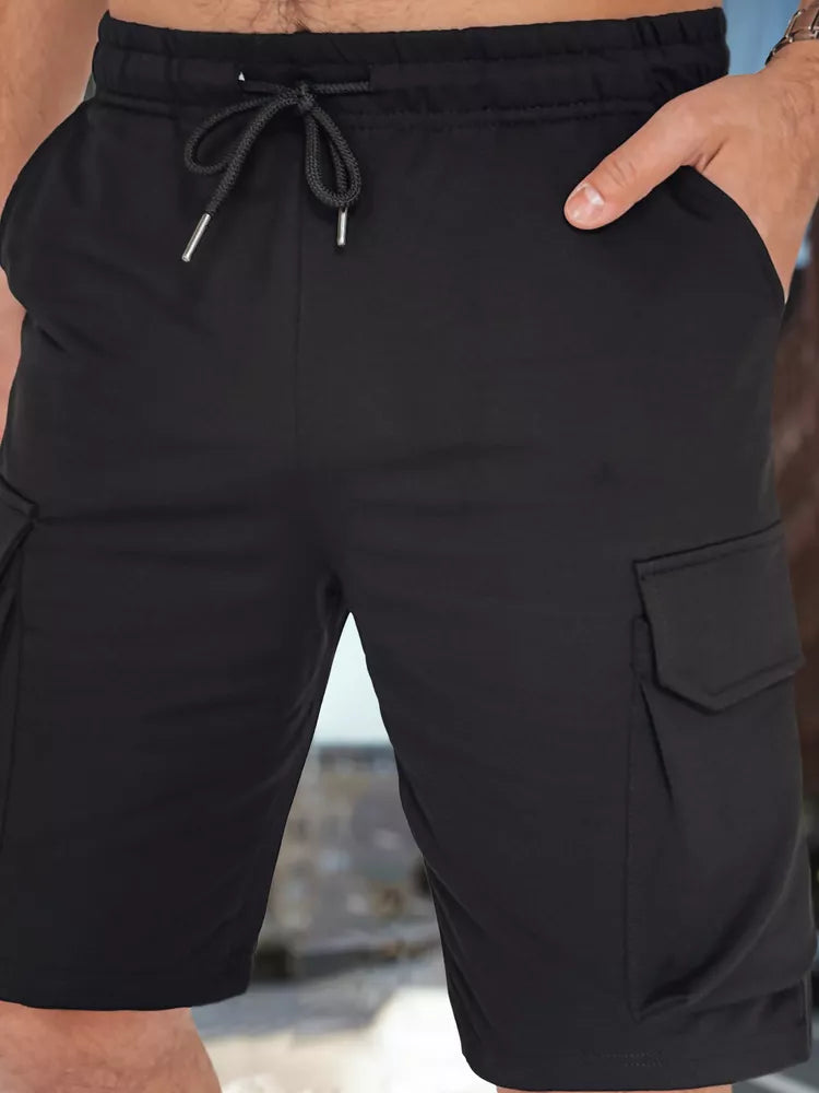 Vīriešu melns sporta komplekts Track