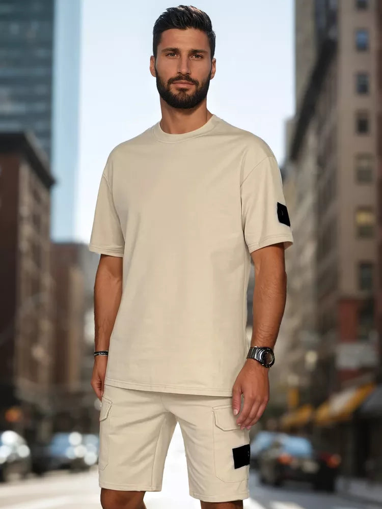 Vīriešu brūns komplekts Summer