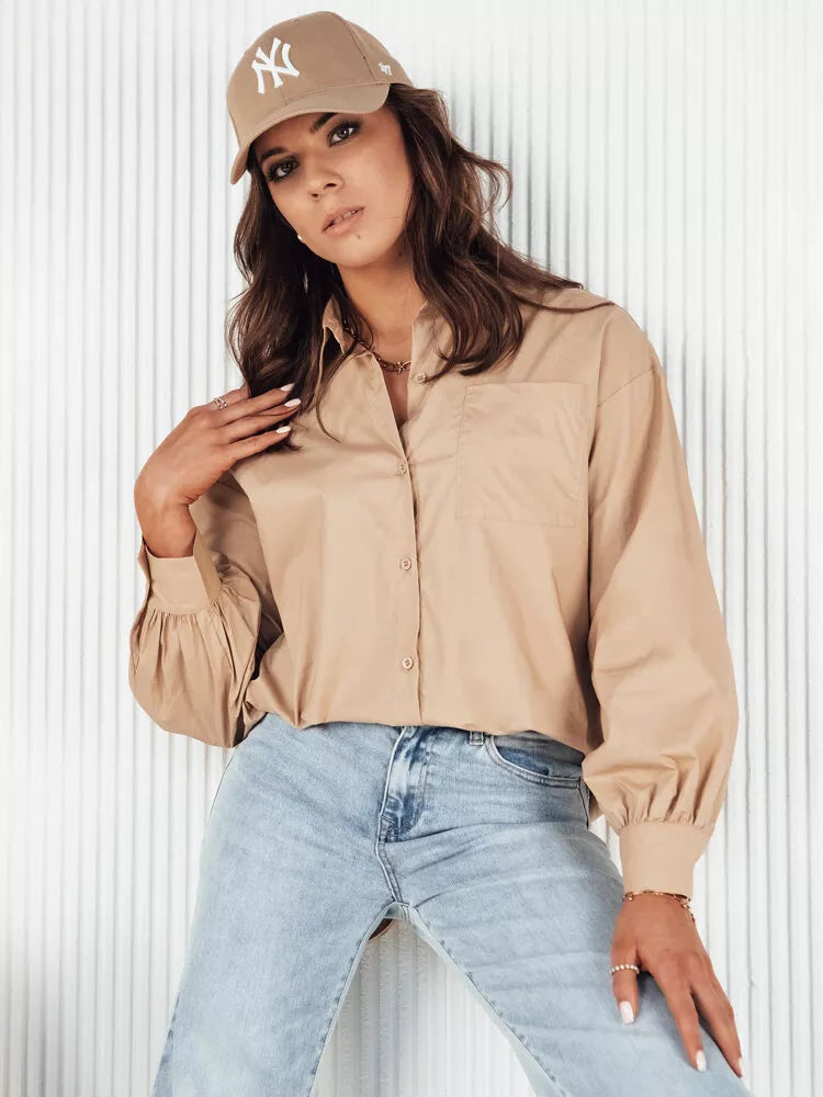 Sieviešu brūns krekls Levy