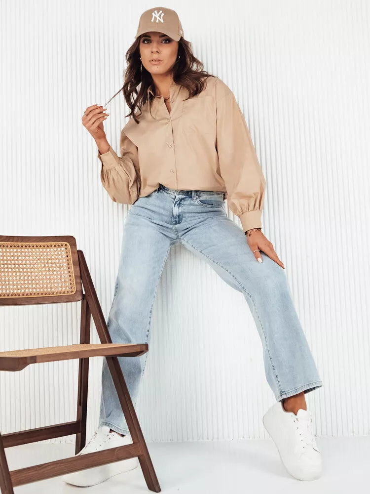 Sieviešu brūns krekls Levy