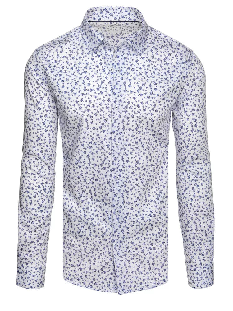 Vīriešu balts krekls Bruno