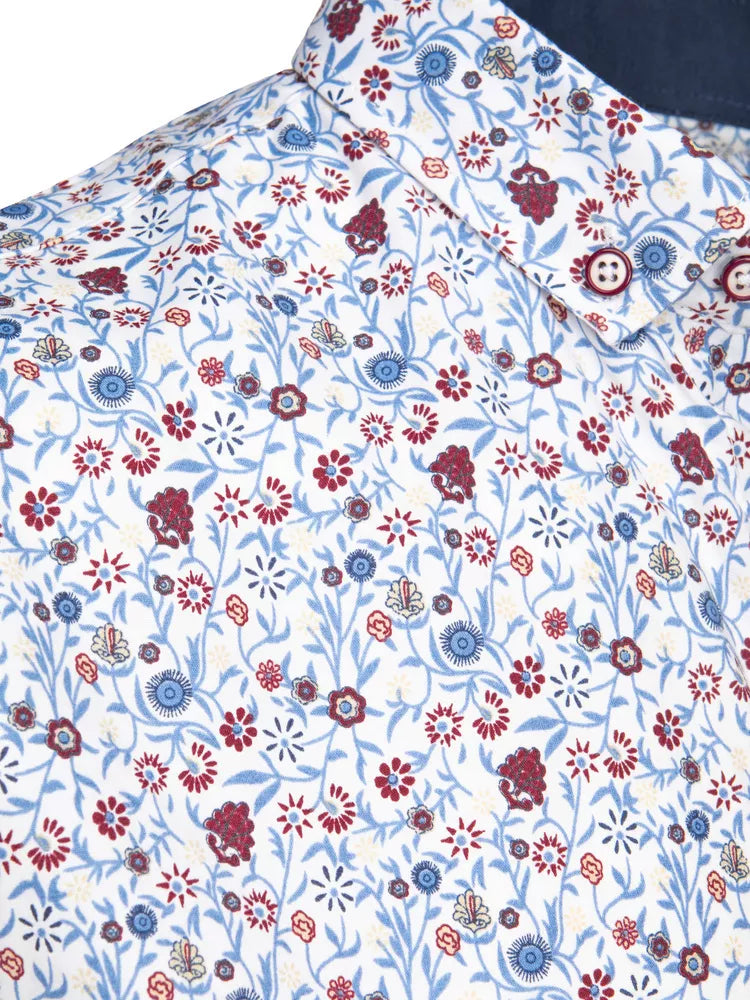 Vīriešu balts īsroku krekls Tem