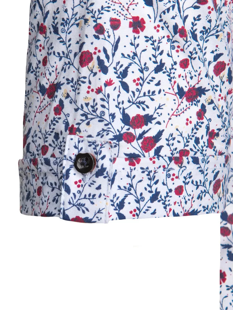 Vīriešu balts īsroku krekls Ty