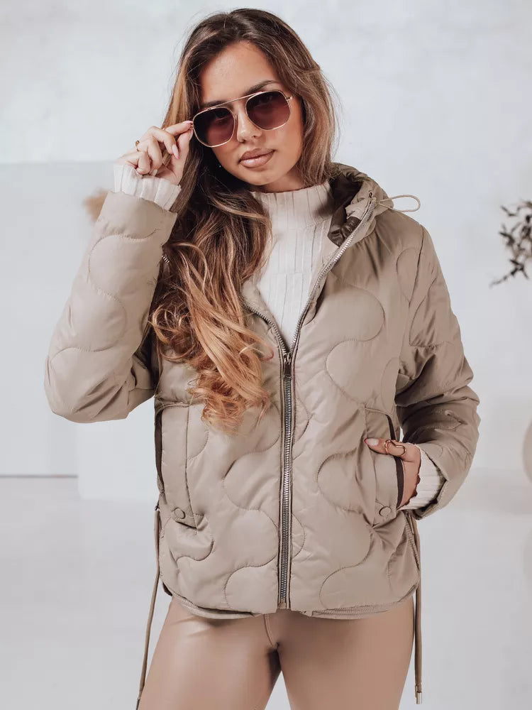 Sieviešu brūna jaka Olin