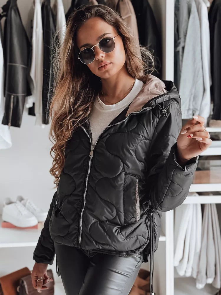 Sieviešu melna jaka Olin