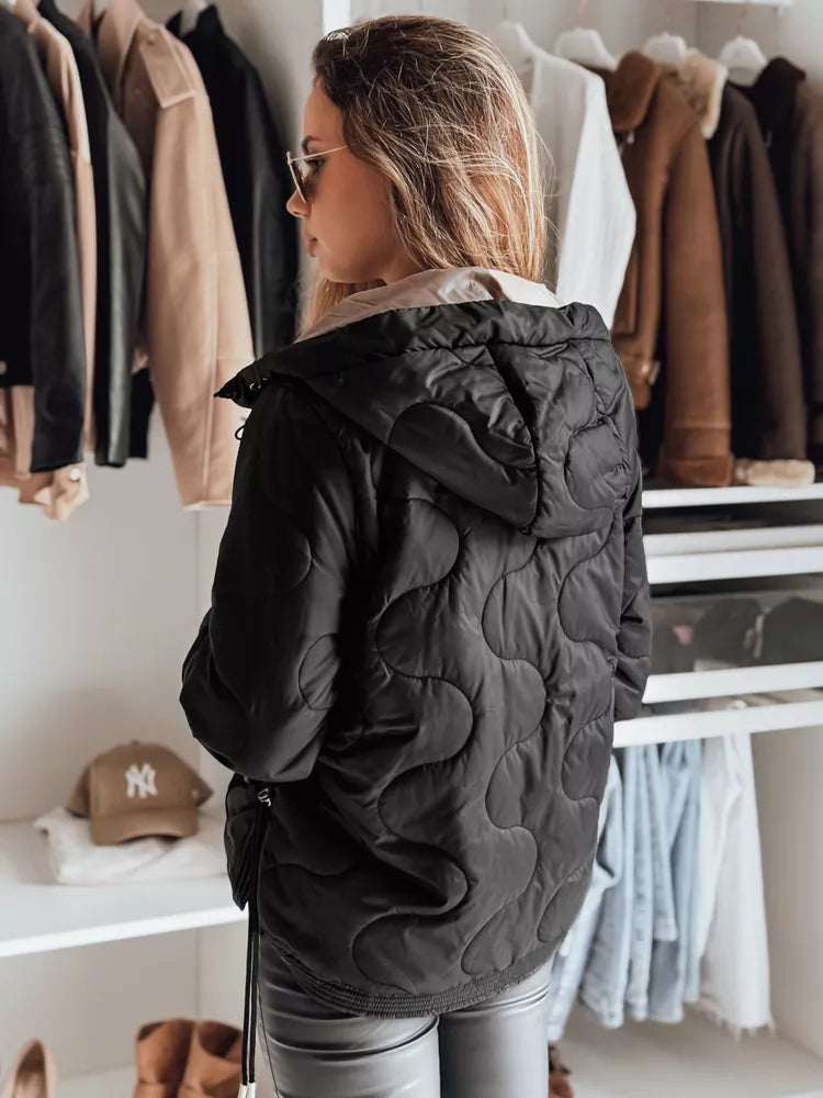 Sieviešu melna jaka Olin