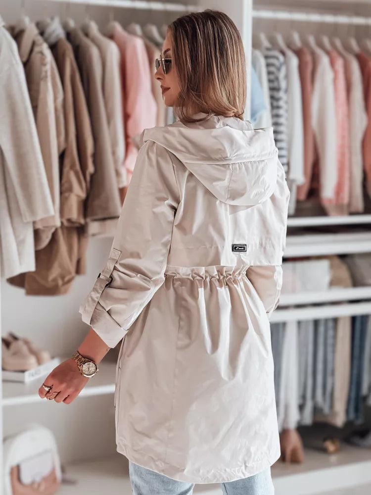 Balta sieviešu jaka Modo