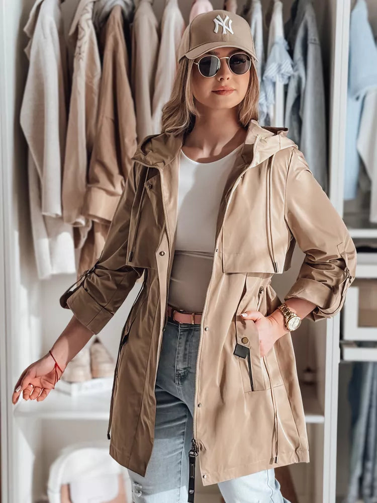 Brūna sieviešu jaka Modo