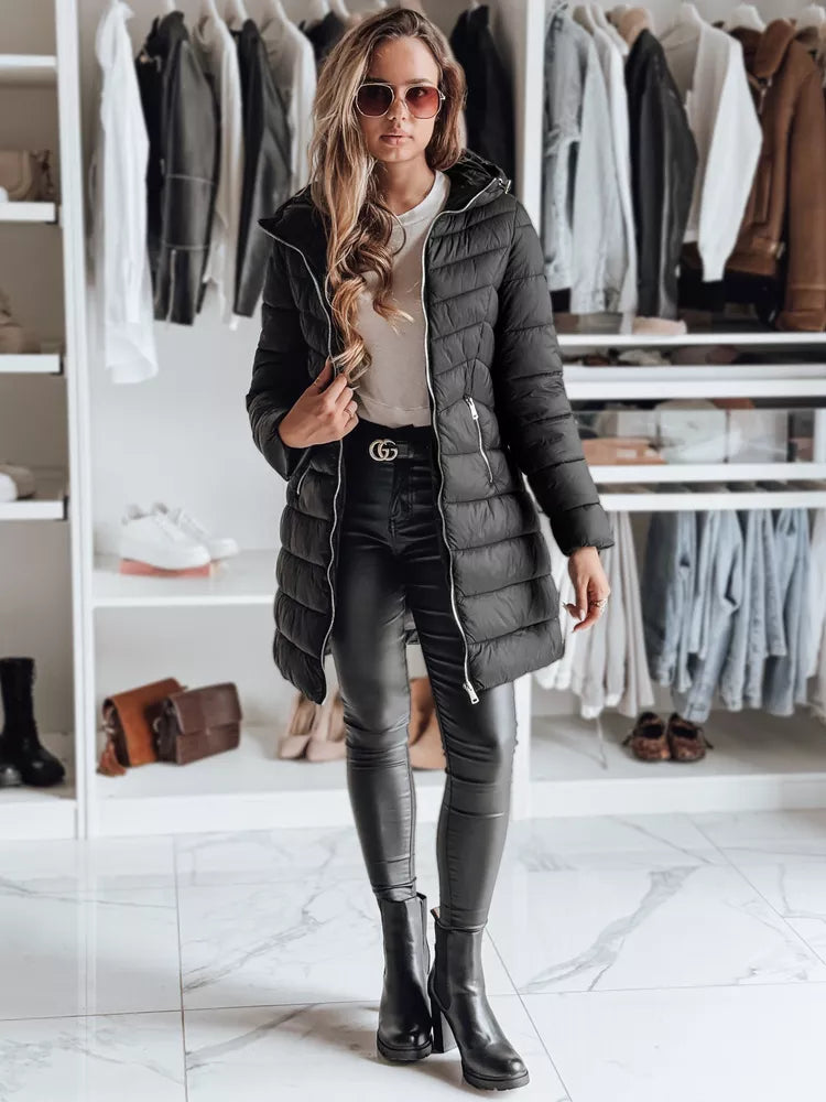 Melna sieviešu jaka Stefal