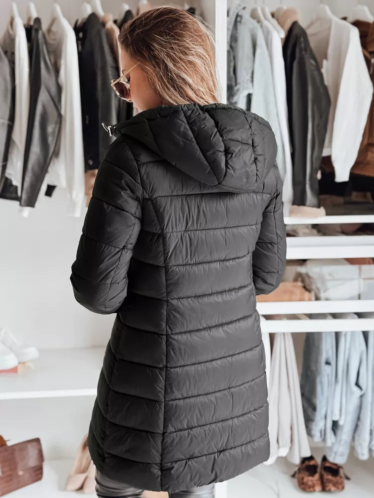 Melna sieviešu jaka Stefal