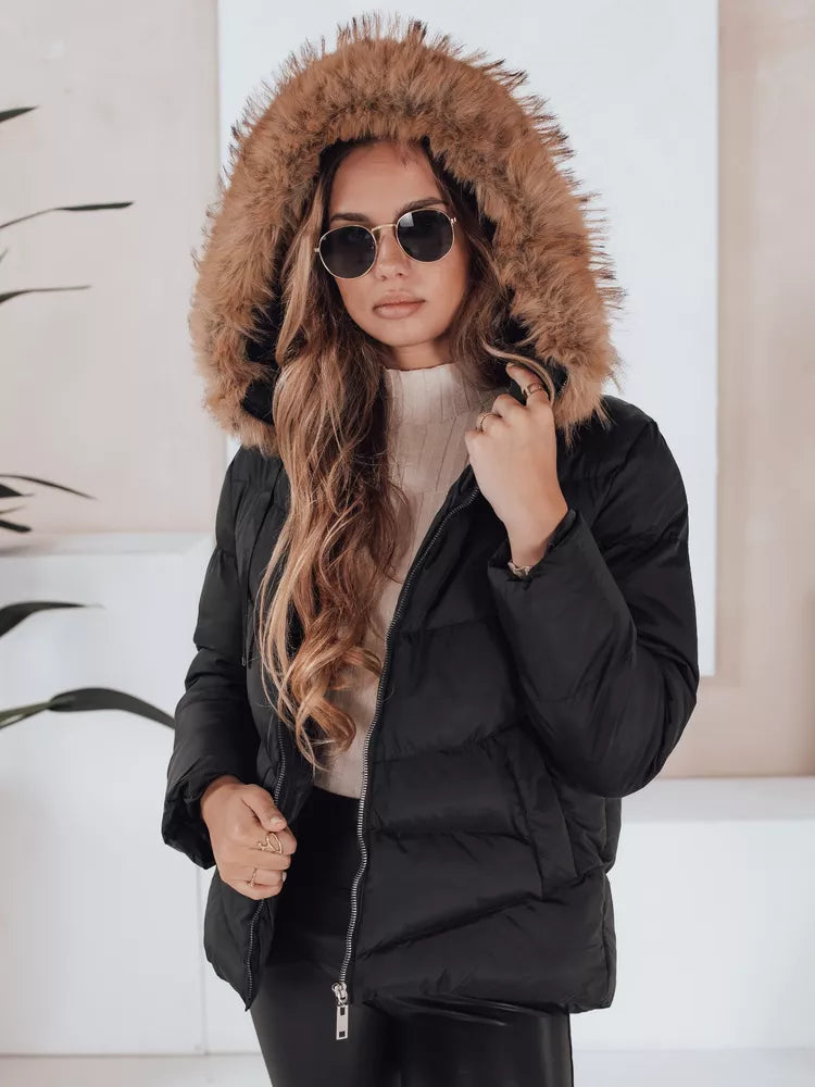 Melna sieviešu jaka Ariela