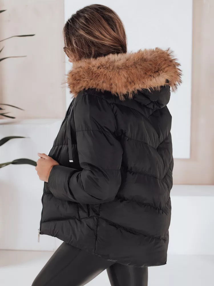 Melna sieviešu jaka Ariela